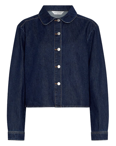 MSCH Copenhagen - MSCHAdna Alena Skjorte -  Dark Blue Wash